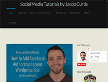 Tablet Screenshot of jacobcurtis.com